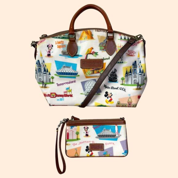 Dooney & Bourke Handbags - Dooney and Bourke Disney World Retro Satchel Bag